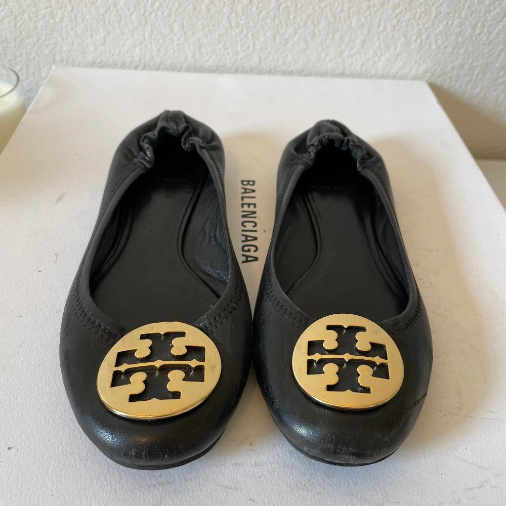 USED TORY BURCH FLATS 8.5